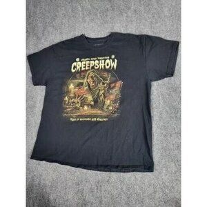 Creepshow TV Series Graphic T Shirt Tales Of Suspense Horror Sz XL Black Thrill